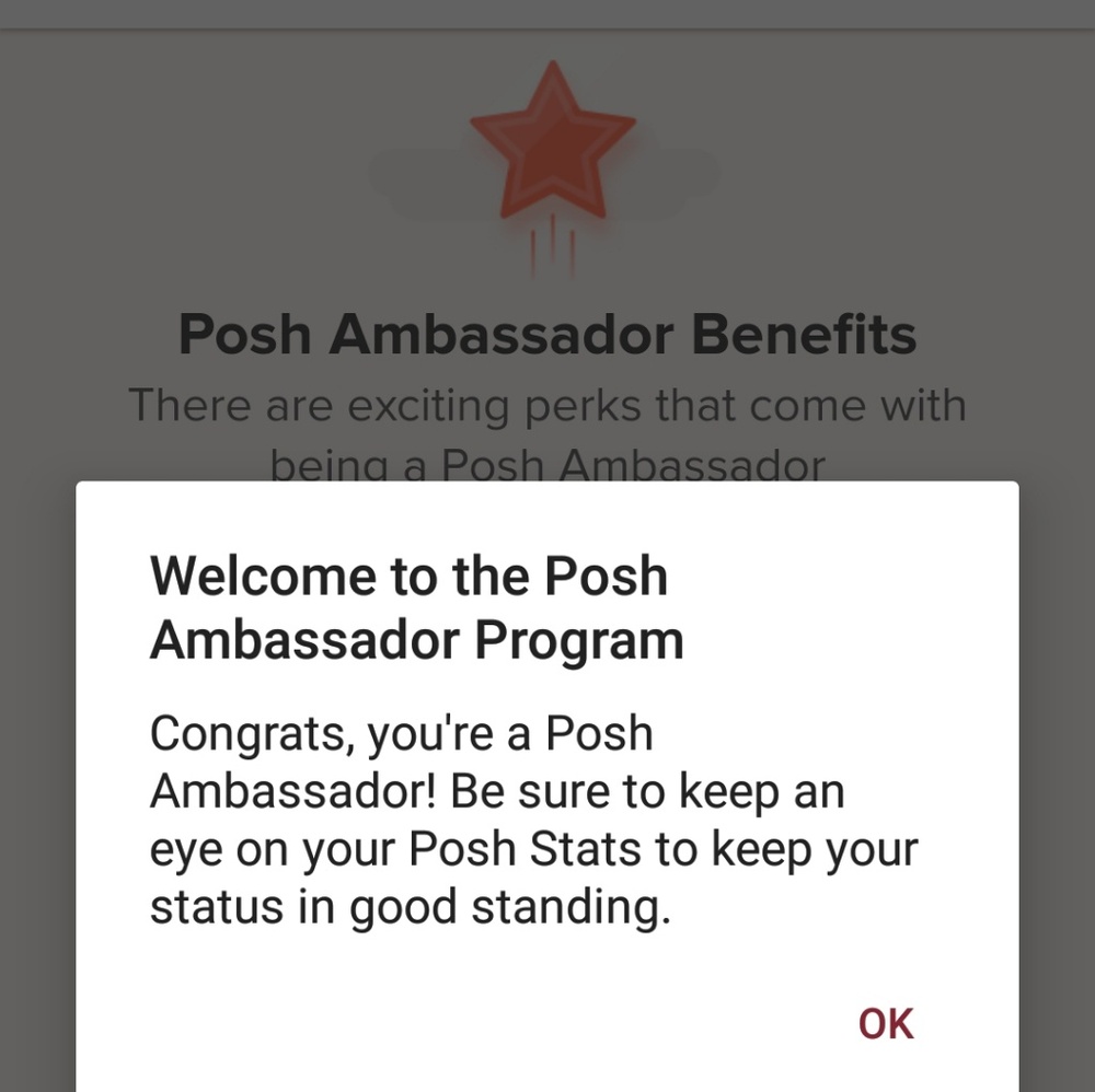 🎉🎉I'M A POSH AMBASSADOR!!🎉🎉